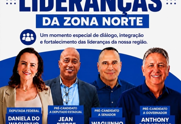 Lideranças políticas promovem encontro na Zona Norte do Rio neste domingo