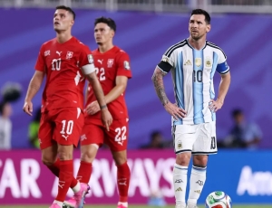 Argentina elimina Suíça e enfrenta Inglaterra na semifinal