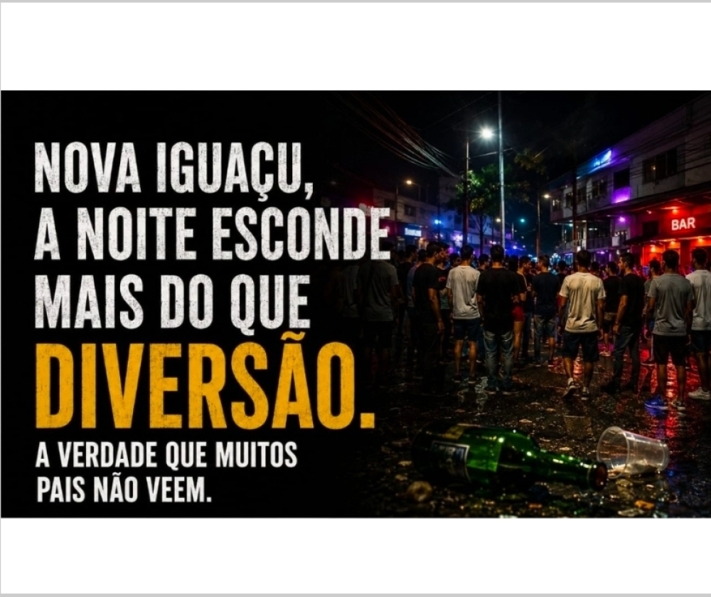 A noite que muitos pais não veem: O que está acontecendo com parte da juventude de Nova Iguaçu?