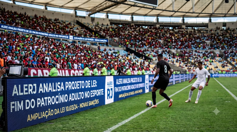 Alerj analisa projeto que amplia proibição de patrocínios ligados a conteúdo adulto em eventos esportivos