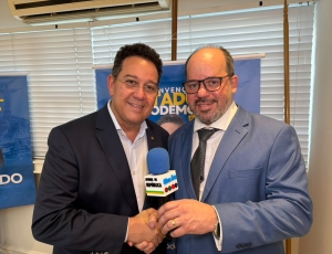 Marcos Dias oficializa candidatura ao Senado e coloca segurança pública como prioridade 'Não dá mais para suportar a violência'