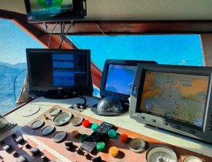 GAEMA/MPRJ realiza vistoria técnica em área de descarte de sedimentos dragados da Baía de Guanabara