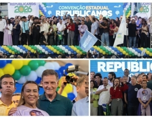 Convenção do Republicano homologa Garotinho Governador e Marcelo Crivella Senador, autor do LITE - Lei da Engenharia