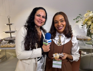 Blenda Mendonça apresenta linha de doces artesanais no Casamento Week Rio e celebra primeira participação no evento com contratos fechados