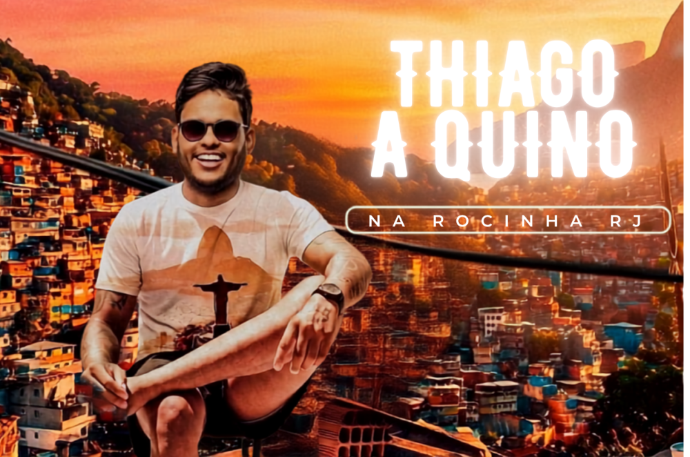 Thiago Aquino grava “Nas Alturas” na Rocinha com participações de Natanzinho Lima, Glória Groove e Vitinho