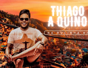 Thiago Aquino grava “Nas Alturas” na Rocinha com participações de Natanzinho Lima, Glória Groove e Vitinho