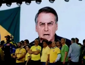 Bolsonaro nega ter autorizado vídeo de IA exibido na convenção de Flávio