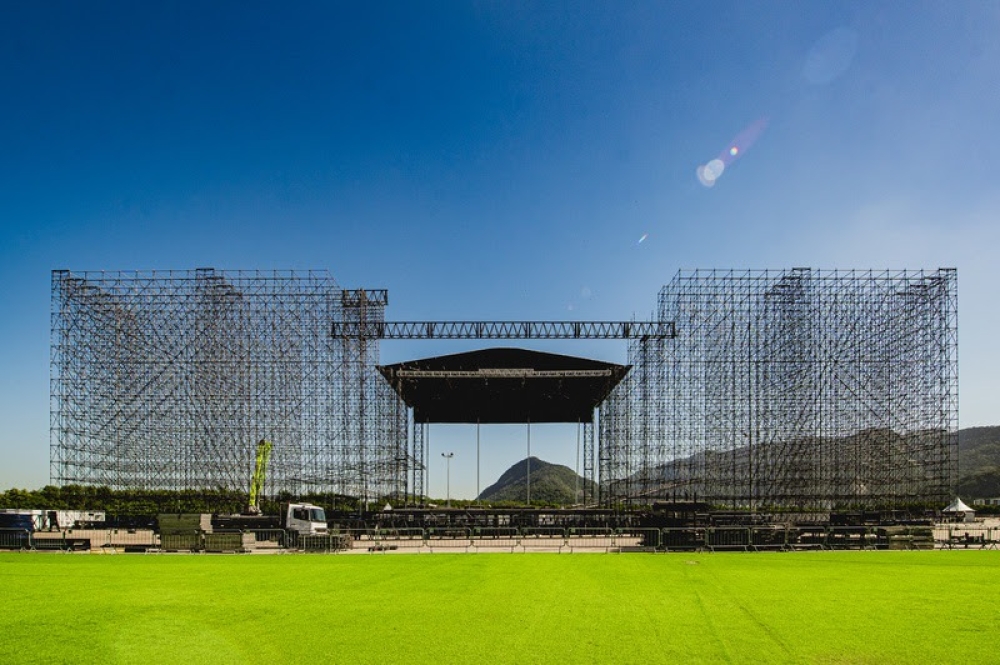 Já nos preparativos para uma edição histórica, Rock in Rio traz detalhes da montagem da Cidade do Rock