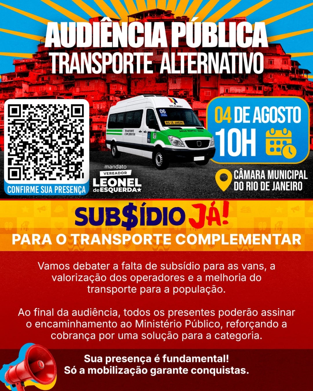 Sem subsídios da Prefeitura, motoristas de vans cobram repasses do Jaé em audiência na Câmara do Rio