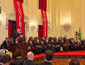 No Largo de São Francisco, Fachin participa da abertura das celebrações pelos 200 anos dos cursos jurídicos no Brasil