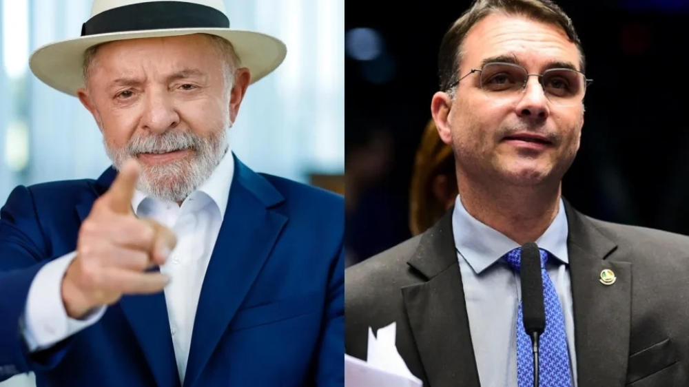 Quaest aponta Lula na liderança no 1º turno; Flávio Bolsonaro se aproxima no segundo