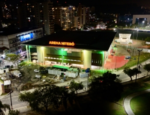 Arena Niterói tem programação com competições de vôlei feminino e futsal internacional