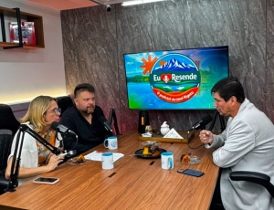 Sandro Ritton participa do podcast Amo Resende nesta quarta-feira (19)