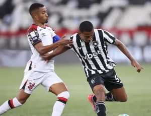 Botafogo leva dois gols em dez minutos, reage no final mas perde de 3 x 2 para o Athletico – PR