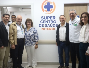 Rodrigo Neves recebe ministro Alexandre Padilha no Super Centro de Saúde, que será referência para o Brasil
