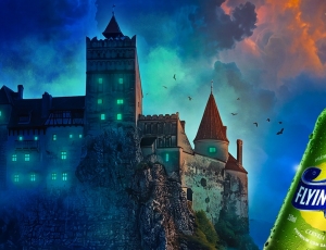 Já imaginou um rolê na Transilvânia? Flying Fish, a cerveja com limão da Ambev, pode te levar pra uma festa privada no Castelo do Drácula