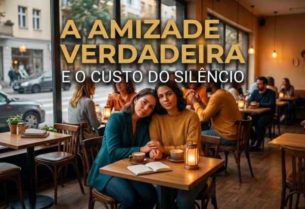 A AMIZADE VERDADEIRA E O CUSTO DO SILÊNCIO