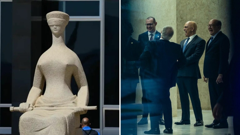 STF: Ministros justificam foto em que estão rindo em meio à crise