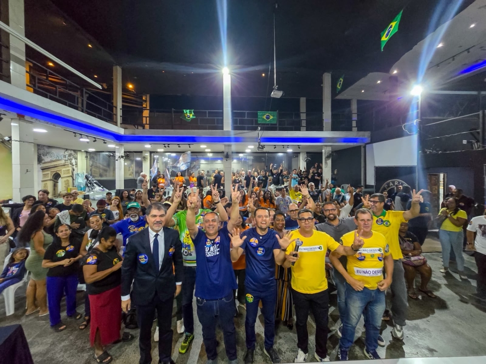 Direita de São Gonçalo reúne lideranças e apresenta pré-candidatos para 2026