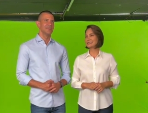 Política Rio Michelle Bolsonaro grava programa com Douglas Ruas e reforça campanha do PL no Rio