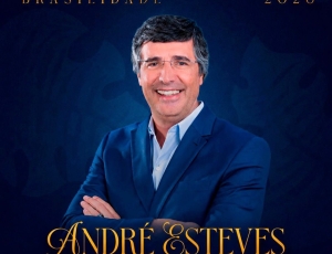 André Esteves como o Empresário do Ano 2026, grande homenageado do Baile do Empresário 2026 - Brasilidade.