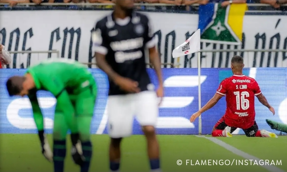 Flamengo supera Remo em Belém e vira líder do Brasileirão