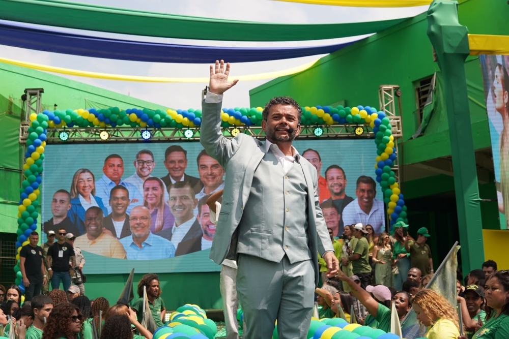 Eleições 2026: Jacaré reúne cerca de 5 mil pessoas em lançamento de campanha