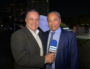 No Campo Olímpico de Golfe, Dr. Silva Neto une fé, amizade e política em apoio à candidatura de Benedita