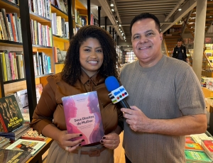 Bruna Moreira leva a voz das mães atípicas ao lançamento de 'Seus Direitos de Mulher', em Niterói