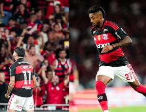 Bruno Henrique marca no final, Flamengo vence o Corinthians e se mantém na liderança do Brasileirão
