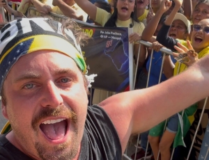 Gagliasso vai ao Amapá reforçar ato de Nikolas contra Alcolumbre