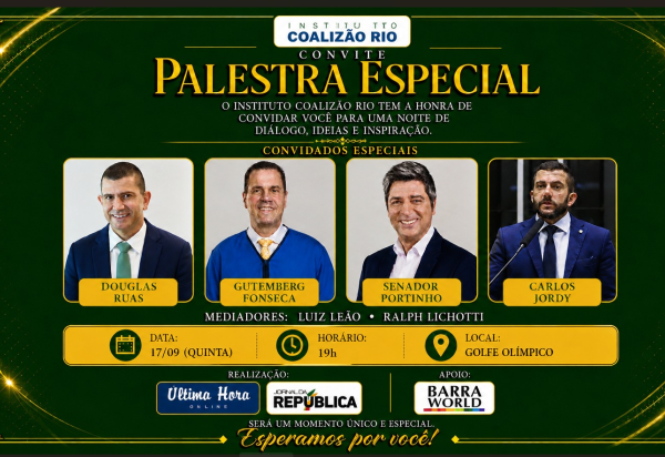 É HOJE: Campo Olímpico de Golfe vira palco da virada do Bolsonarismo no estado, Chapa de Douglas Ruas, Portinho e Jordy participa de debate no reduto que elegeu Bolsonaro de lavada