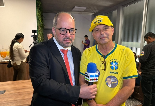 'Estado menor e menos impostos': Bruno Marini defende reindustrialização e reforma tributária em ato com Douglas Ruas