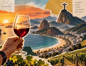 O petróleo sustenta, mas o vinho representa