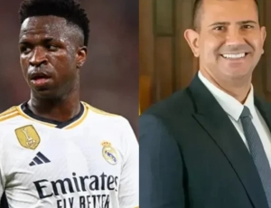 Vini Jr. aciona Justiça contra propaganda de candidato do PL no RJ, que pede ‘desculpas’