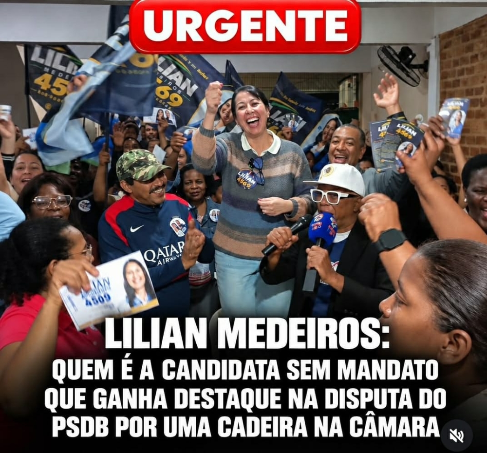 LILIAN MEDEIROS, PARTINDO PARA A VITÓRIA