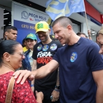 Douglas Ruas começa a Semana em redutos de Bolsonaro no Rio
