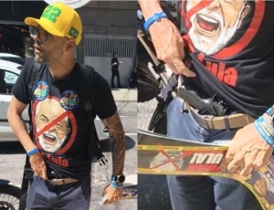 Deputado bolsonarista invade comitê de Flávio Serafini e exibe arma durante confusão