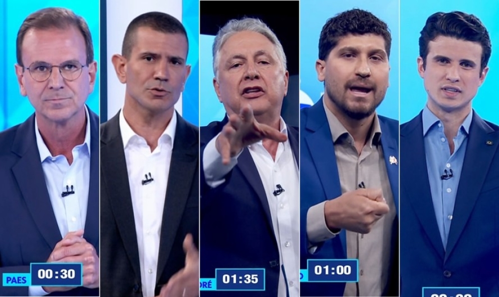 Último debate antes do voto: Rio Previdência, Credcesta, vigas da Perimetral e concessões dominam a rodada final entre candidatos ao governo