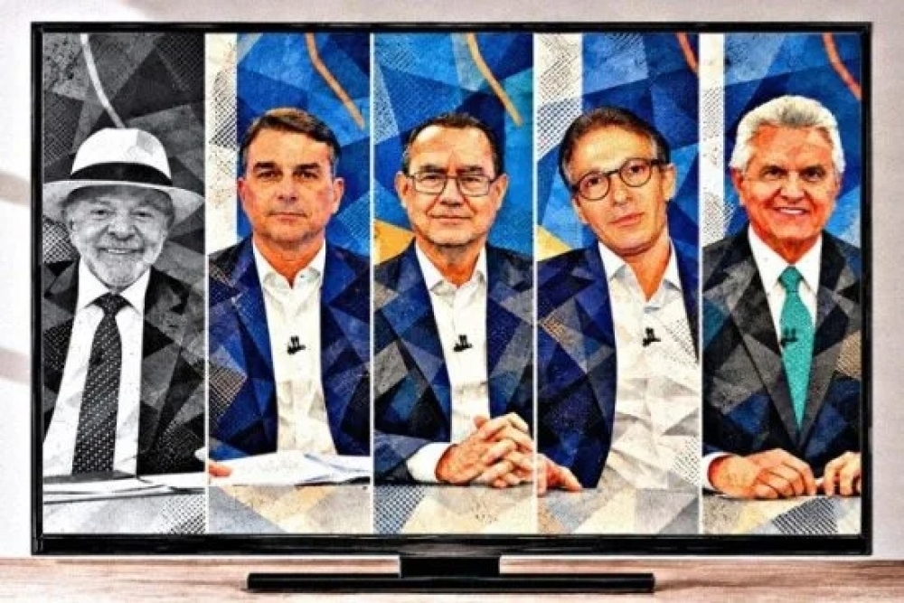 Flávio vai; Lula, não. Faltar ao debate da Globo é decisão de alto risco