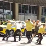 Reorganização dos pontos de táxi gera insatisfação entre motoristas no Aeroporto Tom Jobim; entenda o que muda para passageiros