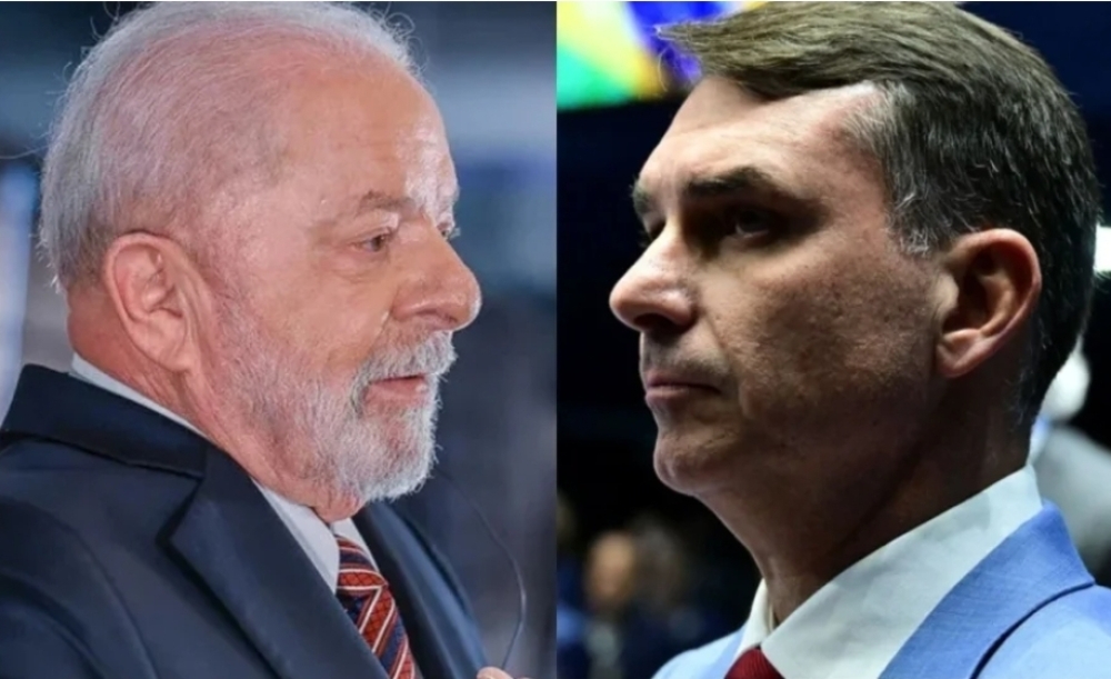 CNT/MDA: Lula tem 47,8% dos votos válidos e Flávio Bolsonaro 42,1% no primeiro turno