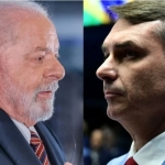 CNT/MDA: Lula tem 47,8% dos votos válidos e Flávio Bolsonaro 42,1% no primeiro turno