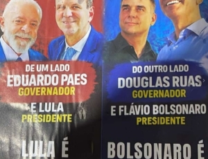 Coligação de Paes pede busca e apreensão em gráfica que imprimiu panfletos com fotos de candidato e números 22 e 13