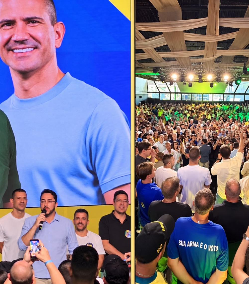 Lauro Fabri é o único prefeito do Estado do Rio a discursar em evento com Douglas Ruas, no Rio de Janeiro