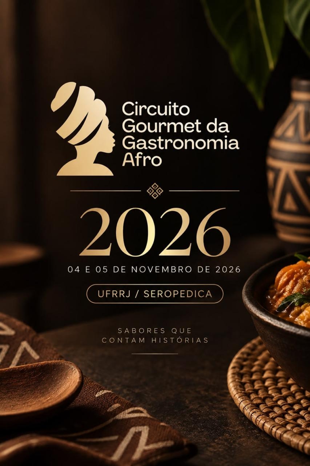 Panela Preta à mesa: Circuito Gourmet Afro transforma a UFRRJ em celebração da diáspora, da fé e da resistência
