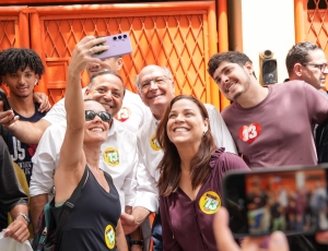 Rodrigo Neves e Comte Bittencourt recebem Geraldo Alckmin em Niterói para encontro com empresários