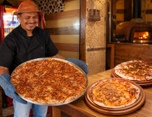 De portas quase fechadas ao sucesso: pizzaria nordestina completa 12 anos na COHAB de Ramos com pizzas gratuitas para degustação