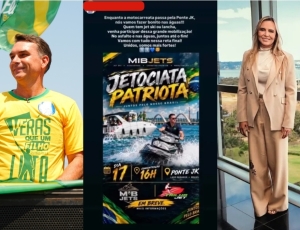 APOIADORES DE FLÁVIO E CELINA PREPARAM ‘JETOCIATA’ E ‘MOTOCARREATA’ EM BRASÍLIA