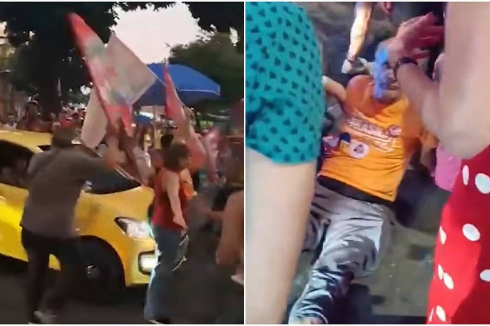 Motorista atropela idoso em ato pró-Lula em BH 